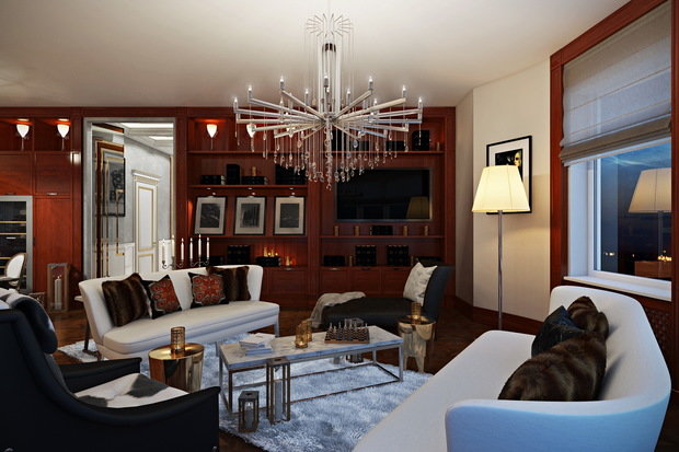 Фото из портфолио Квартира «Парадный стиль», 133 кв.м. – фотографии дизайна интерьеров на INMYROOM