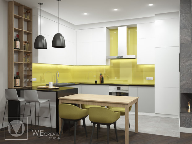 Фото из портфолио Квартира, в которой живет солнце  – фотографии дизайна интерьеров на INMYROOM