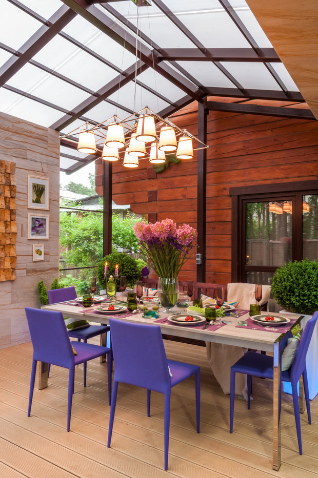 Фотография: Балкон, Терраса в стиле Прованс и Кантри, Современный, Дом, Дома и квартиры – фото на INMYROOM