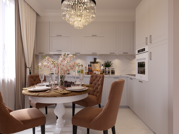 Фото из портфолио Квартира в ЖК "Оранж Парк" – фотографии дизайна интерьеров на INMYROOM