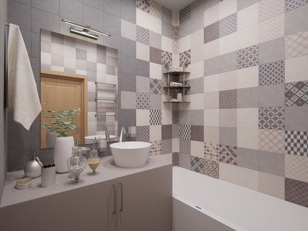 Фото из портфолио Ванная в серых оттенках – фотографии дизайна интерьеров на INMYROOM