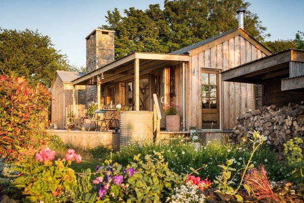 Фото из портфолио Проект дома "FIREFLY": Дерево+Бетон – фотографии дизайна интерьеров на INMYROOM