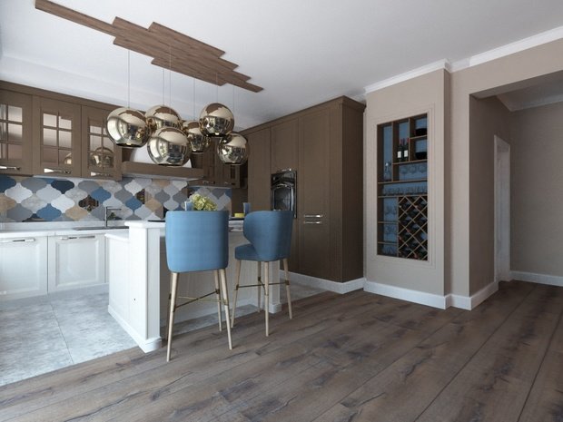 Фото из портфолио Таунхаус г. Тольятти – фотографии дизайна интерьеров на INMYROOM