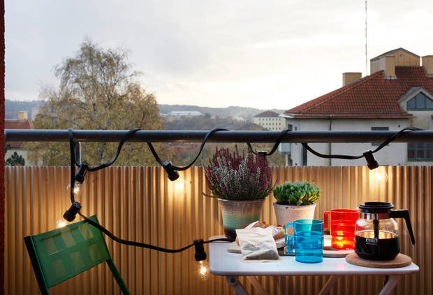 Фотография: Балкон, Терраса в стиле Лофт, Современный, Скандинавский, Декор интерьера, Квартира, Дома и квартиры – фото на INMYROOM