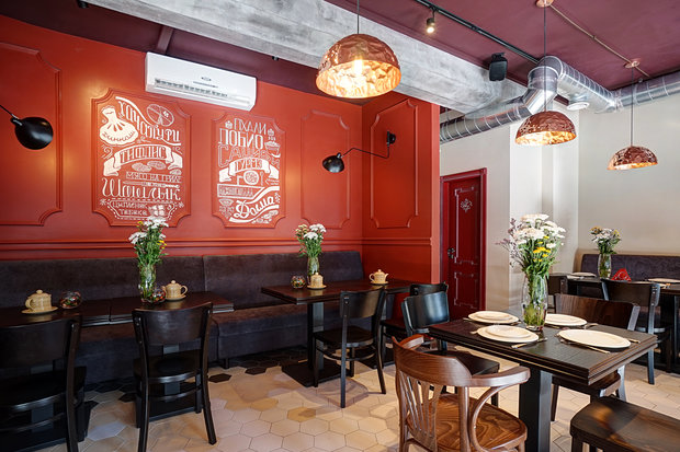 Фото из портфолио Ресторан Тифлис Гурмэ – фотографии дизайна интерьеров на INMYROOM