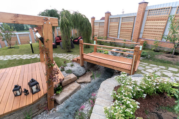 Фотография: Ландшафт в стиле Современный, Стиль жизни, Дачный ответ – фото на INMYROOM