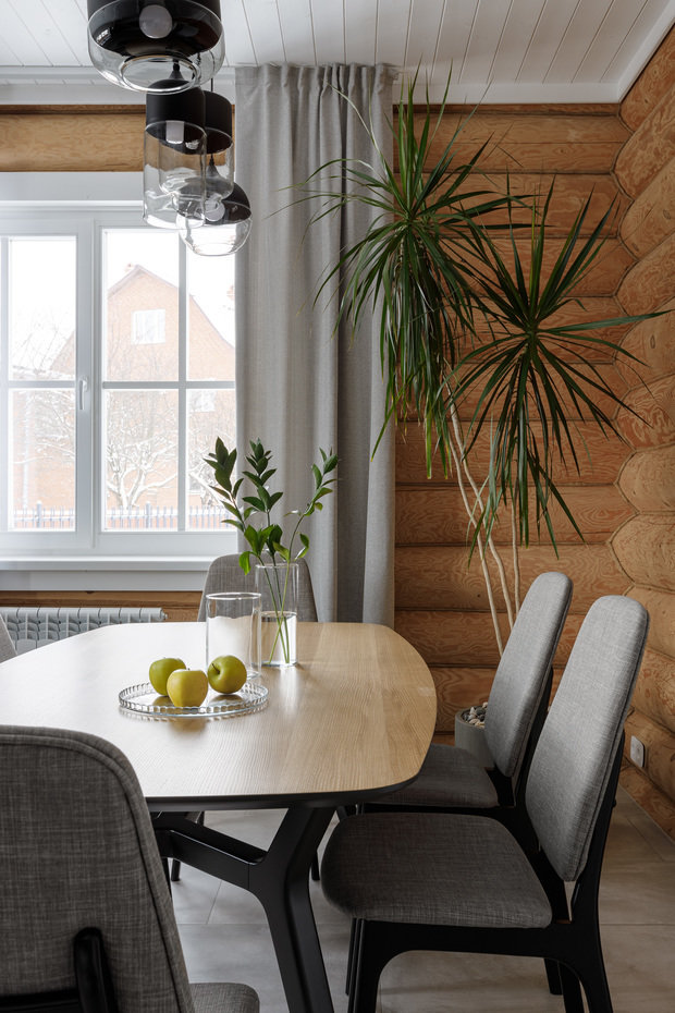 Фотография: Кухня и столовая в стиле Скандинавский, Современный, Дом, Проект недели, Дом и дача, Казань, Марсель Кадыров, 4 и больше, Более 90 метров, Душа дома – фото на INMYROOM