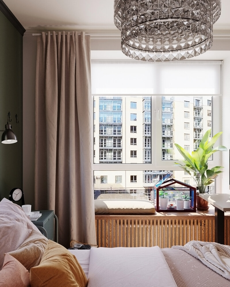 Фотография: Спальня в стиле Современный, Квартира, Проект дня, Санкт-Петербург, 3 комнаты, 60-90 метров, Анастасия Струве – фото на INMYROOM Фотография: Спальня в стиле Современный, Квартира, Проект дня, Санкт-Петербург, 3 комнаты, 60-90 метров, Анастасия Струве – фото на INMYROOM