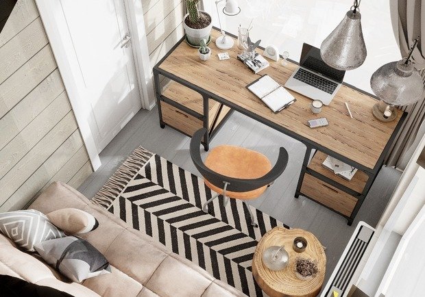 Фото из портфолио Загородный дом 80 кв.м – фотографии дизайна интерьеров на INMYROOM