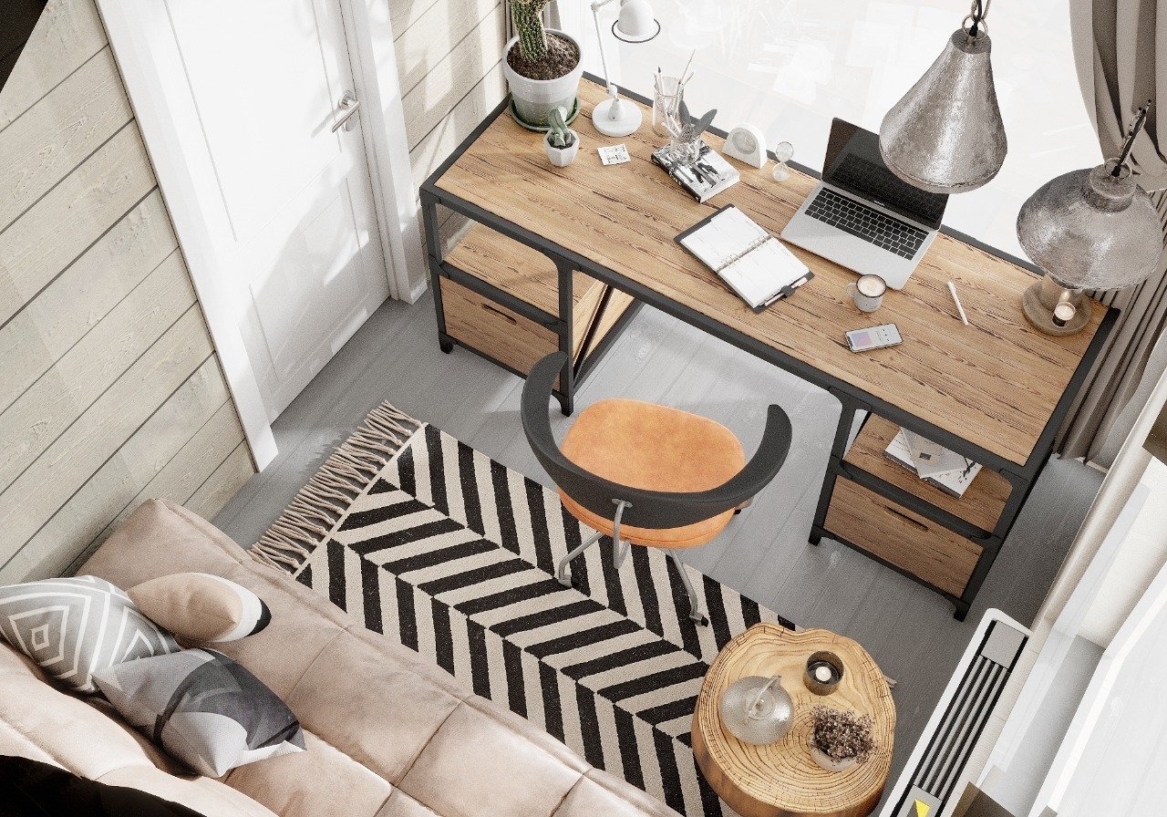 Фото из портфолио Загородный дом 80 кв.м – фотографии дизайна интерьеров на INMYROOM Фото из портфолио Загородный дом 80 кв.м – фотографии дизайна интерьеров на INMYROOM