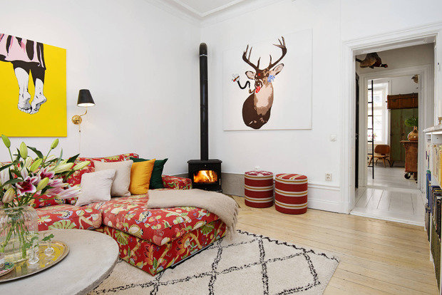 Фото из портфолио Красочный, романтичный, живописный интерьер – фотографии дизайна интерьеров на INMYROOM