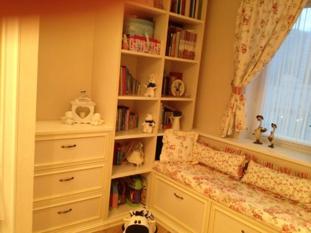 Фото из портфолио Детская для принцессы – фотографии дизайна интерьеров на INMYROOM