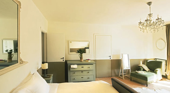 Фотография: Спальня в стиле Прованс и Кантри, Италия, Дома и квартиры, Городские места, Отель, Прованс – фото на INMYROOM