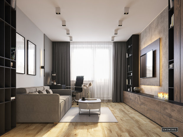 Фото из портфолио Апартаменты в ЖК Флагман – фотографии дизайна интерьеров на INMYROOM