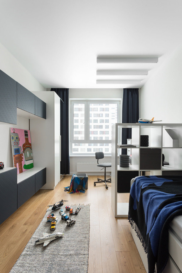 Фотография: Детская в стиле Скандинавский, Современный, Квартира, Проект недели, 4 и больше, 60-90 метров, Юрий Миронов – фото на INMYROOM