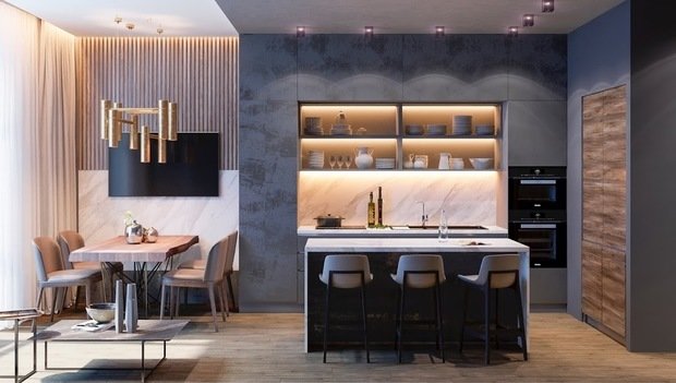 Фото из портфолио Istanbul Loft – фотографии дизайна интерьеров на INMYROOM