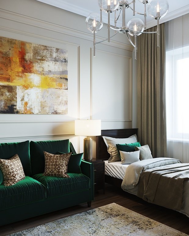 Фото из портфолио Интересные акценты – фотографии дизайна интерьеров на INMYROOM