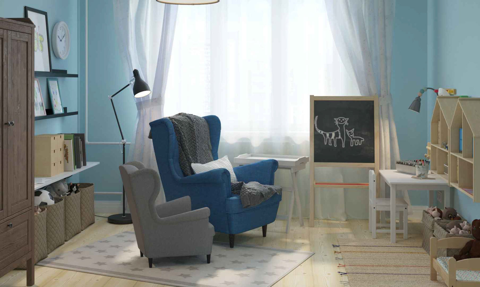 Фотография: Детская в стиле Скандинавский, Советы, КОПЭ, Мила Колпакова, ИКЕА, КОПЭ-85 – фото на INMYROOM Фотография: Детская в стиле Скандинавский, Советы, КОПЭ, Мила Колпакова, ИКЕА, КОПЭ-85 – фото на INMYROOM