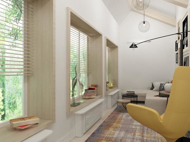 Фото из портфолио Дом в пос.Бужарово – фотографии дизайна интерьеров на INMYROOM