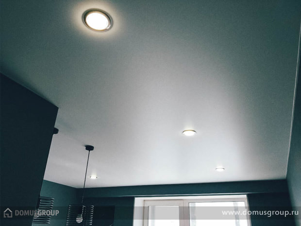 Фото из портфолио Натяжные потолки в студии – фотографии дизайна интерьеров на INMYROOM