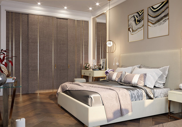 Фото из портфолио Неоклассика на  "Смольном проспекте" – фотографии дизайна интерьеров на INMYROOM