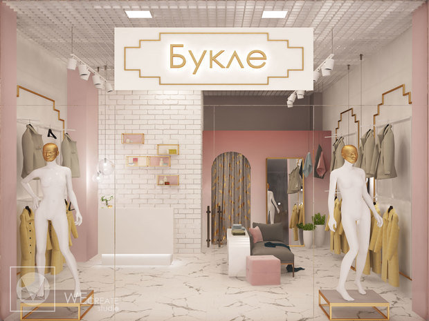 Фото из портфолио Магазин одежды с элементами ар-деко – фотографии дизайна интерьеров на INMYROOM