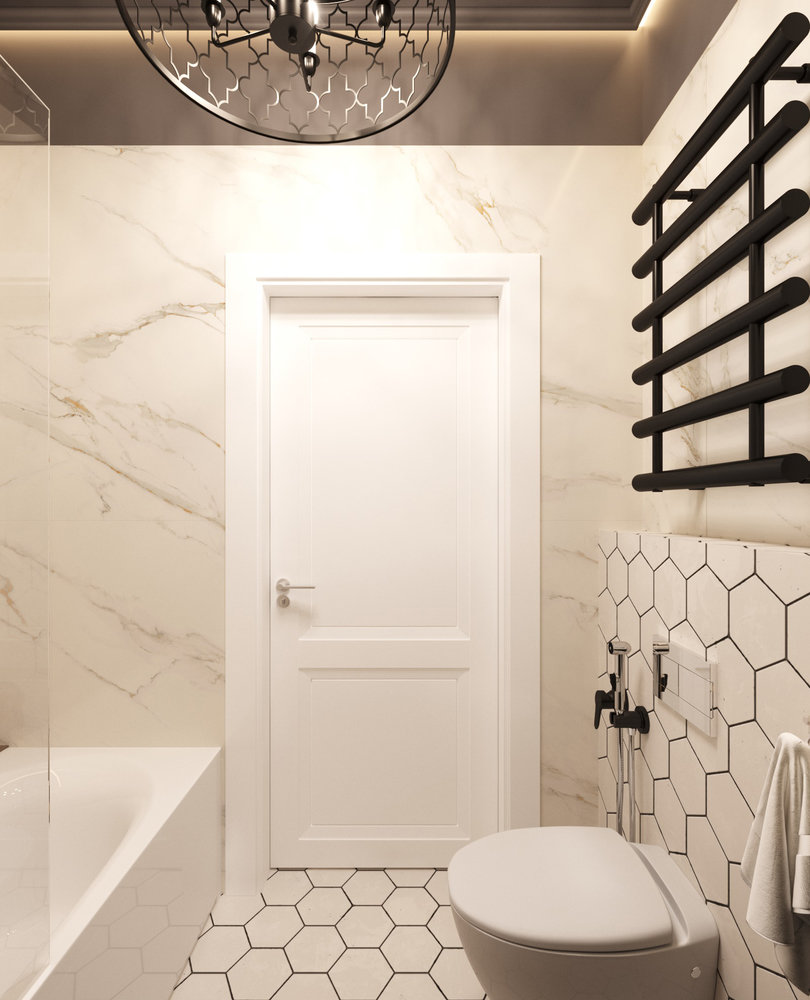 Фотография: Ванная в стиле Современный, Эклектика, Малогабаритная квартира, Квартира, Студия, Проект дня, Москва, до 40 метров, Монолитно-кирпичный, Анастасия Шабельская – фото на INMYROOM Фотография: Ванная в стиле Современный, Эклектика, Малогабаритная квартира, Квартира, Студия, Проект дня, Москва, до 40 метров, Монолитно-кирпичный, Анастасия Шабельская – фото на INMYROOM