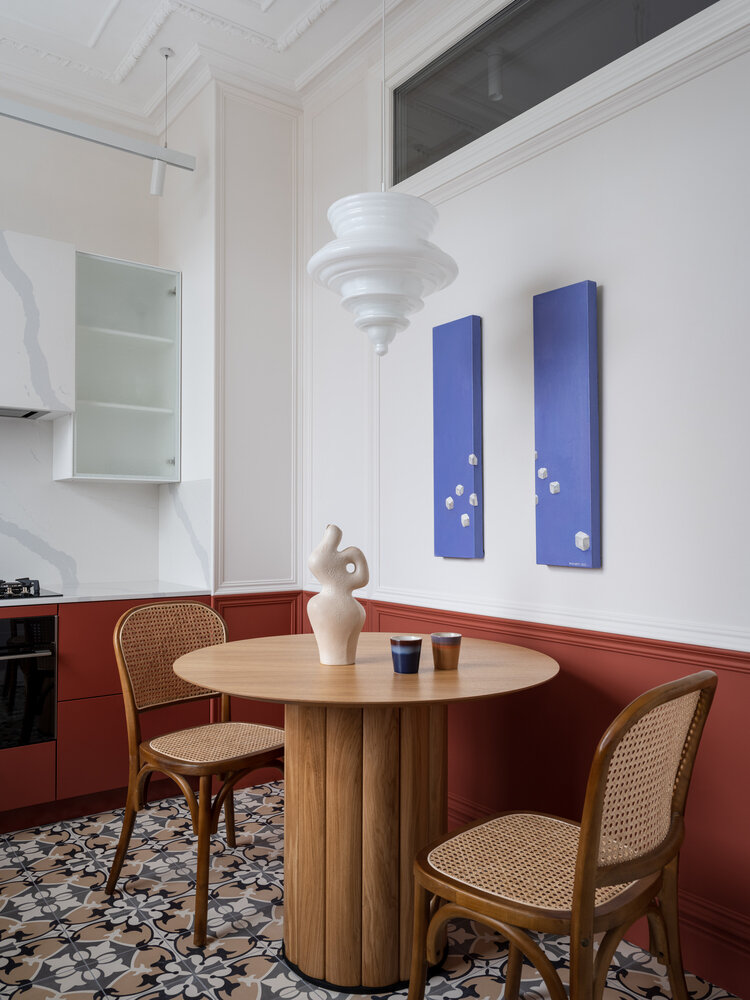 Фотография: Кухня и столовая в стиле Современный, Квартира, Проект недели, Москва, Сталинка, 2 комнаты, 40-60 метров, Марина Трошина – фото на INMYROOM Фотография: Кухня и столовая в стиле Современный, Квартира, Проект недели, Москва, Сталинка, 2 комнаты, 40-60 метров, Марина Трошина – фото на INMYROOM