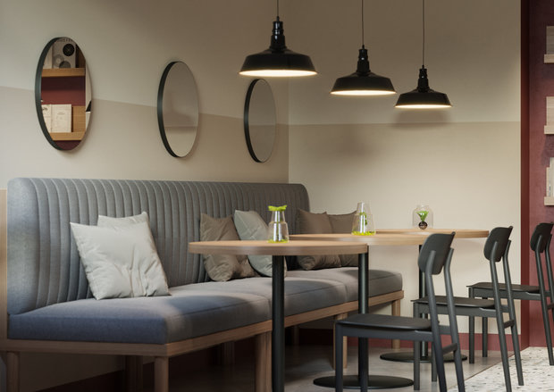 Фото из портфолио TL Cafe – фотографии дизайна интерьеров на INMYROOM