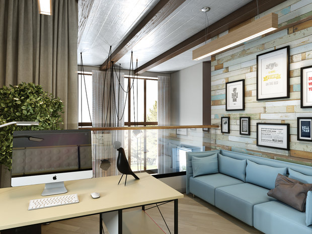 Фото из портфолио немного Лофта – фотографии дизайна интерьеров на INMYROOM