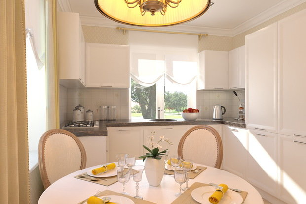 Фото из портфолио Загородный дом в Подмосковье – фотографии дизайна интерьеров на INMYROOM