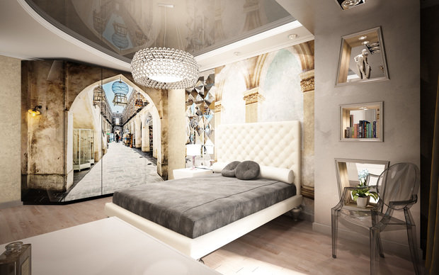 Фотография: Спальня в стиле Эклектика – фото на INMYROOM