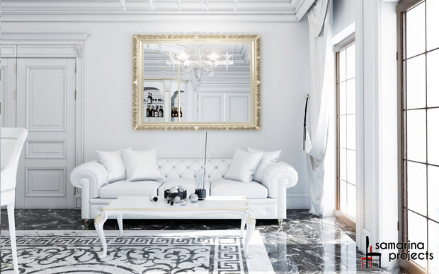 Фото из портфолио "Белоснежная классика" – фотографии дизайна интерьеров на INMYROOM