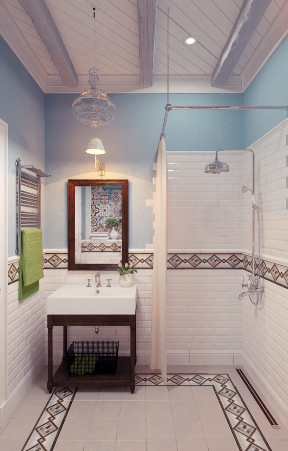 Фото из портфолио Bathrooms – фотографии дизайна интерьеров на INMYROOM