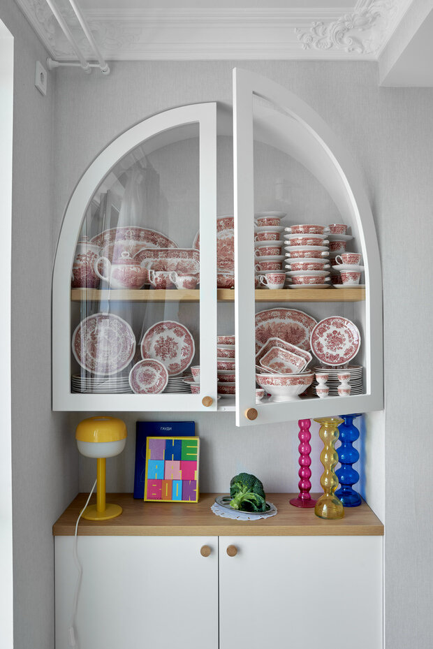 Фотография: Кухня и столовая в стиле Современный, Эклектика, Квартира, Проект дня, Беларусь, Минск, 2 комнаты, 60-90 метров, Анжелика Макаревич – фото на INMYROOM