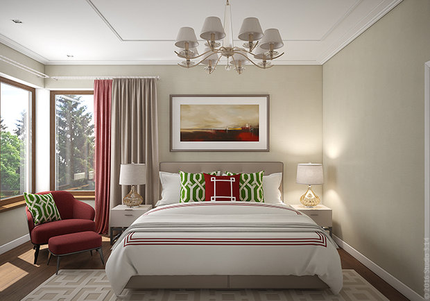 Фото из портфолио Подмосковная соната – фотографии дизайна интерьеров на INMYROOM