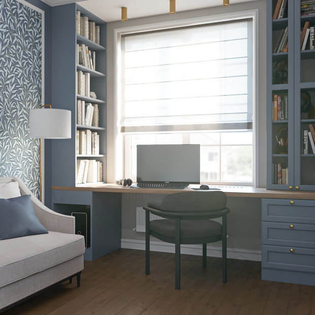 Фото из портфолио Дизайн-проект частного дома в г.Краснодар – фотографии дизайна интерьеров на INMYROOM