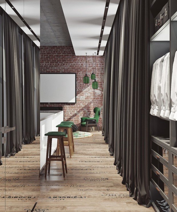 Фотография: Кухня и столовая в стиле Лофт, Квартира, Студия, Проект недели, Кирпичный дом, 60-90 метров, Надя Федорович – фото на INMYROOM