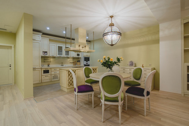 Фото из портфолио Яблочная классика – фотографии дизайна интерьеров на INMYROOM