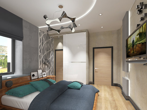 Фотография: Спальня в стиле Современный, Эко – фото на INMYROOM