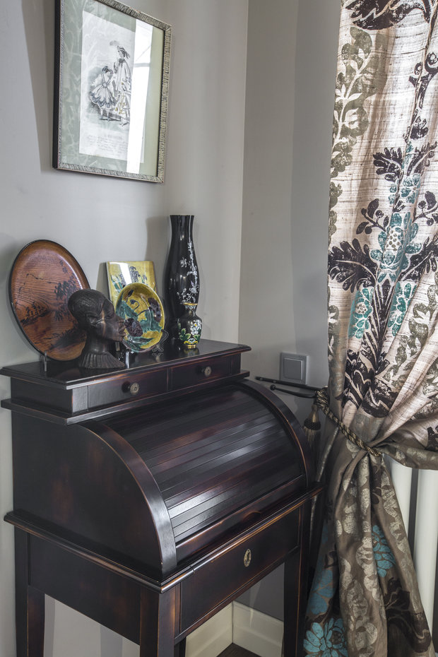 Фотография: Кабинет в стиле Прованс и Кантри, Дом, Подмосковье, Дом и дача, Более 90 метров, Вера Савельева, КП «Кедры», Студия дизайна «Элементы Стиля» – фото на INMYROOM