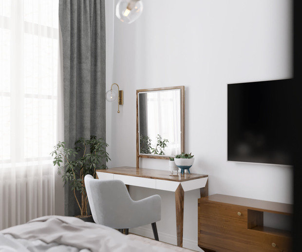 Фото из портфолио Интерьер 3-к. квартиры на 1-й Тверской-Ямской улице в Москве – фотографии дизайна интерьеров на INMYROOM