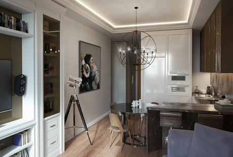 Интерьер маленько квартирки 