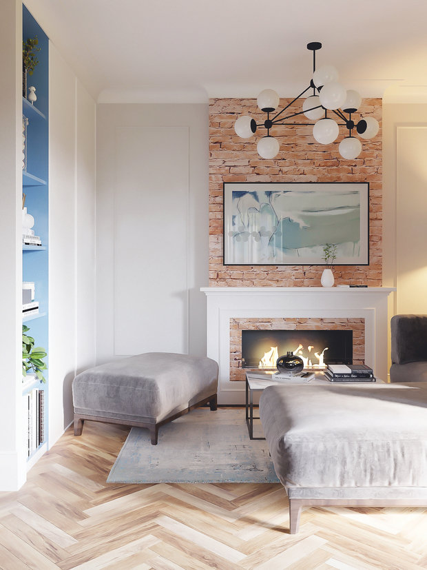 Фото из портфолио Дом в Рязани – фотографии дизайна интерьеров на INMYROOM