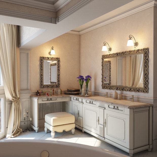 Фото из портфолио Двухуровневые апартаменты – фотографии дизайна интерьеров на INMYROOM