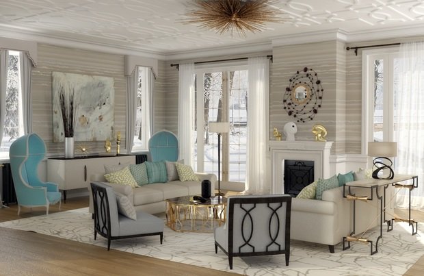 Фото из портфолио Голливуд – фотографии дизайна интерьеров на INMYROOM