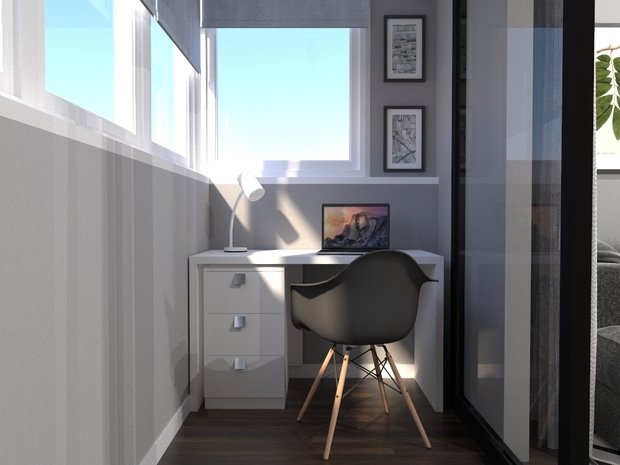 Фото из портфолио Дизайн квартиры-студии 25 м кв. в Щербинке – фотографии дизайна интерьеров на INMYROOM