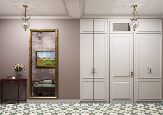 Фотография: Прихожая в стиле Классический, Эклектика, Квартира, Проект недели, Москва, Сталинка, 3 комнаты, 60-90 метров, Татьяна Красикова – фото на INMYROOM