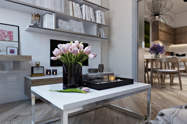 Фото из портфолио Акварель – фотографии дизайна интерьеров на INMYROOM