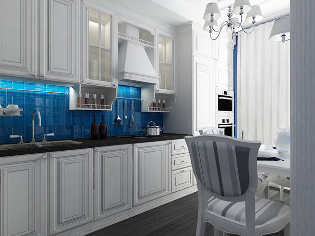 Фото из портфолио Гжель – фотографии дизайна интерьеров на INMYROOM